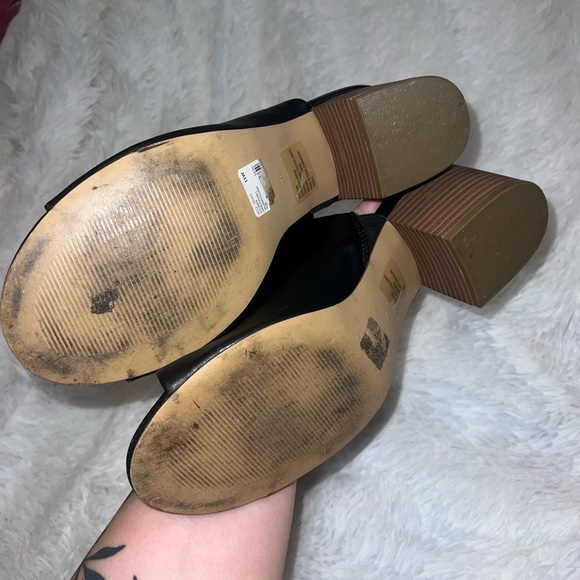 Lane Bryant Black Heed Mule size 11 Plus Size Work Shoe - Picture 5 of 6